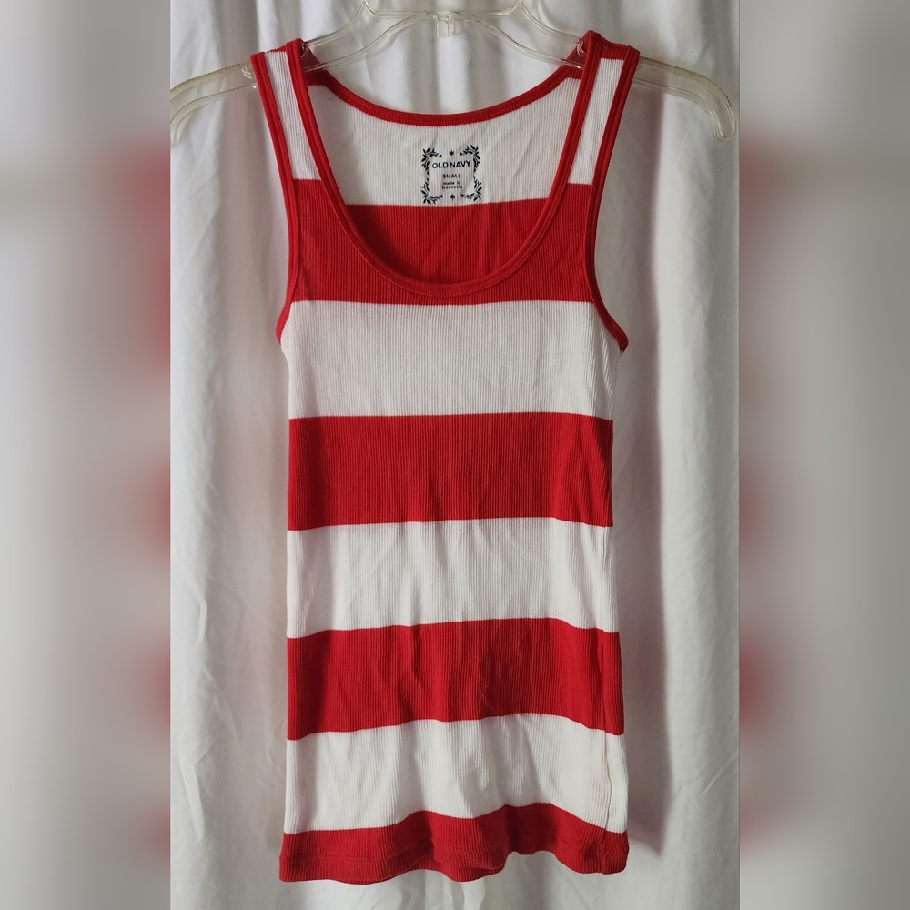 NEW Old Navy Slim Fit Stretch Long Length Tank Top Small 💕